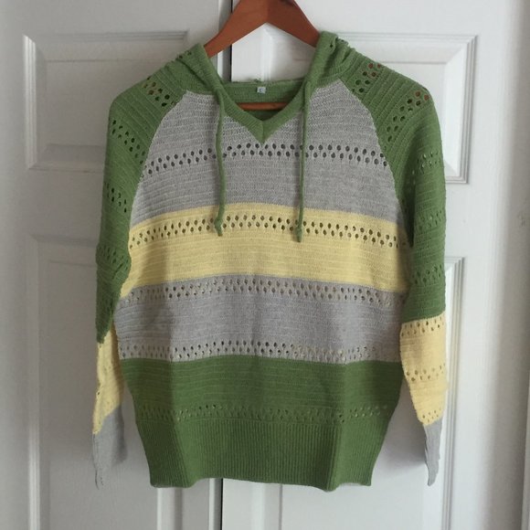 Sweater with Hoodie - Picture 1 of 8